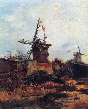 Die Mühle von Blute End Vincent van Gogh Ölgemälde
